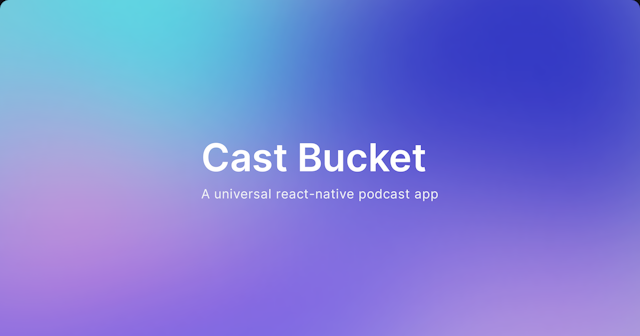 Cast Bucket